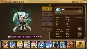 Pungbaek - Conta inicial - Summoners War