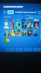 Conta Fortnite com 80 skins Lara Croft/ Neymar /Ravena/Vader