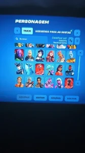 Conta Fortnite com 80 skins Lara Croft/ Neymar /Ravena/Vader