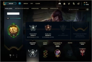 Conta prata 4 com 61 skins e 80 champs - League of Legends LOL