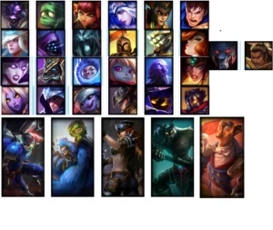 Conta de LOL Nível 30 com 26 campeões / 5 skins / Bronze - League of Legends