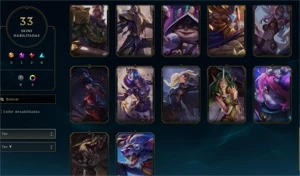 Conta LoL Mestre 68% de Winrate - League of Legends