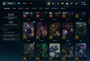 Conta prata 3 com 95 Champs e 47 Skins - League of Legends LOL