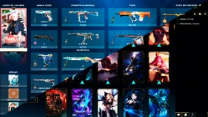 Conta Valorant e League Of legends