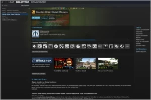 Steam 3 Anos Com 5 Jogos - Counter Strike CS