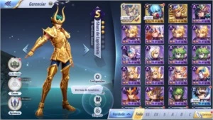 SAINT SEIYA AWAKENING - COM GEMAS AVANÇADAS E LIVROS SSA
