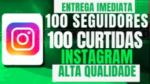 100 Seguidores+ 100 likes no Insta por apenas R$ 0,50 - Redes Sociais