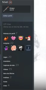 CONTA DE CS GLOBAL - Counter Strike