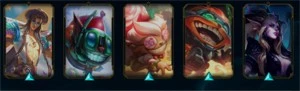 CONTA 203 SKINS - 2 ultimate, - League of Legends LOL