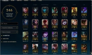 CONTA LOL ACEITO KKS PXG GOLD - League of Legends