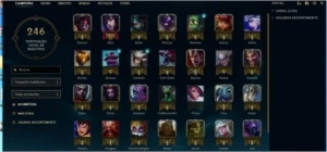 CONTA LOL ACEITO KKS PXG GOLD - League of Legends