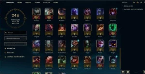 CONTA LOL ACEITO KKS PXG GOLD - League of Legends