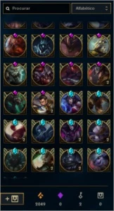 CONTA NO LOL GOLD IV 97 SKINS NV 333 - League of Legends