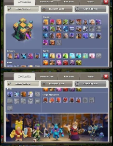 Conta Clash of Clans CV 13 MAX