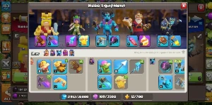Conta Clash of Clans CV 13 MAX