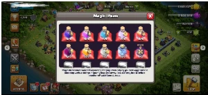 Conta Clash of Clans CV 13 MAX