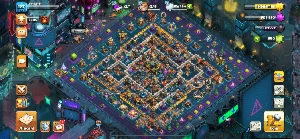 Acount Clash of Clans cv17 semi full