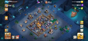 Acount Clash of Clans cv17 semi full