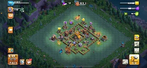Acount Clash of Clans cv17 semi full