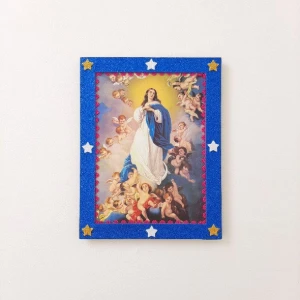 Poster Retrô N. S. da Conceição - Artesanato e Personalizados
