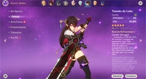 Túmulo do Lobo Reroll - Genshin Impact