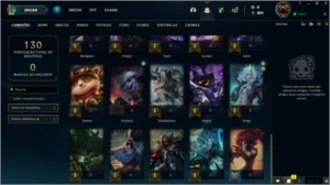 Conta D4 68% de W/R MMR Alto - League of Legends LOL