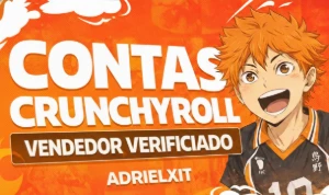 Crunchyroll MENSAL | Conta Compartilhada | Entrega Rápida - Assinaturas e Premium