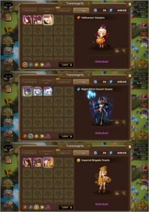 #438 Seara Bastet Hathor Alicia Rakan - Summoners War
