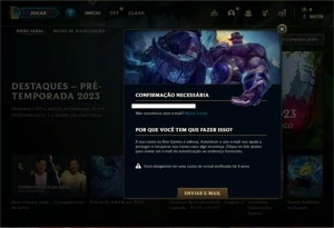 Conta ouro 4 com 33 Champs e 3 Fragmentos - League of Legends LOL