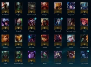 Conta LoL (gold3 e platina 4) - League of Legends
