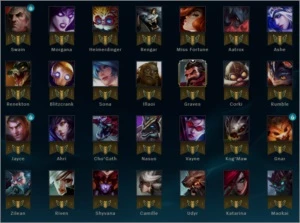 Conta LoL (gold3 e platina 4) - League of Legends