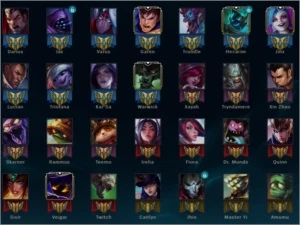Conta LoL (gold3 e platina 4) - League of Legends