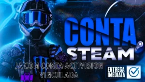 Warzone | Conta Steam + Conta Actvision Ja Vinculada Via Sms