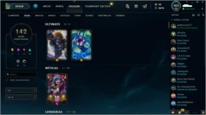 Conta League of Legends LOL