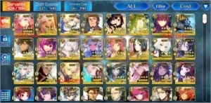 CONTA FATE GRAND ORDER NA 29SSR (Full support)
