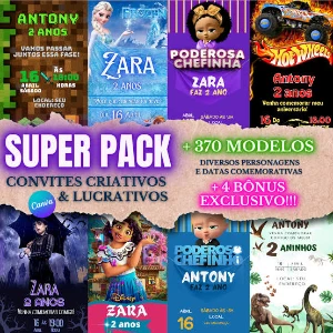 Super Pack Convites Criativos & Lucrativos - - Outros