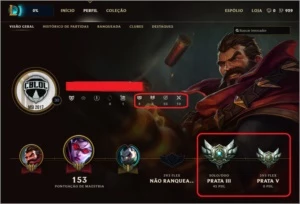 Conta de League of Legends LOL