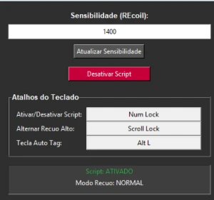 No Recoil Personalizado Warzone - Call of Duty COD