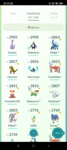 Conta pokémon go Mewtwo armadura Rayquaza palkia e muito+ - Pokemon GO