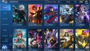 Conta Mobile Legends: Bang Bang