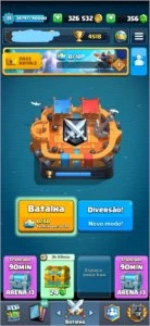 Conta nvl 11 4500 trofeus - Clash Royale