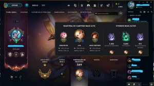 Conta Lol level 322 - Gold 2 - Muitas skins Lux borda. - League of Legends