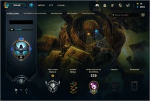 Conta com Blitzcrank Enferrujado (321 skins) - League of Legends LOL