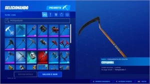 CONTA FORTNITE S6 A S10 (+70 SKINS) COM SALVE O MUNDO!!!