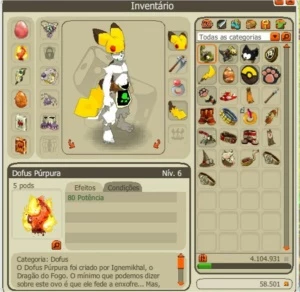 Conta no dofus servidor spiritia