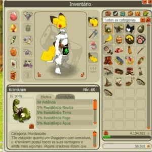 Conta no dofus servidor spiritia