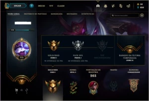Conta ouro 1 MAIN KAT com 26 skins e 60 champs - League of Legends LOL