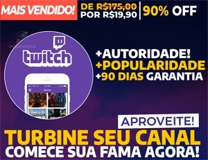 [Promoção] 100 Visualizações em Lives Twitch por R$19,90 - Social Media