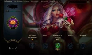 Conta level 30+ Ashe cupido - Unranked - League of Legends LOL