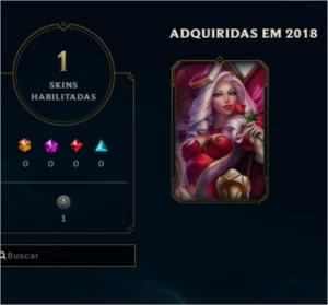 Conta level 30+ Ashe cupido - Unranked - League of Legends LOL